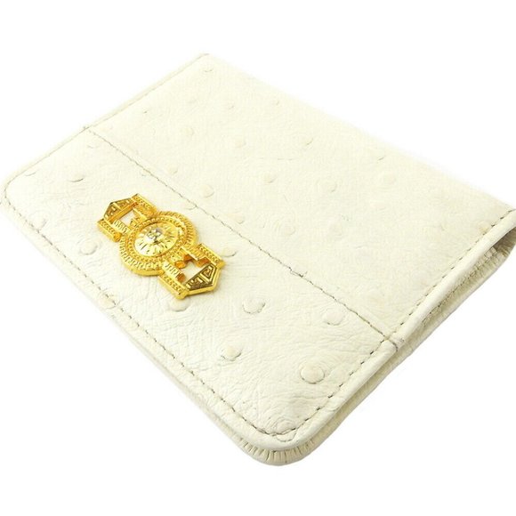 Authentic VERSACE Card Case Pass Case Regular Subscription USED - Picture 4 of 11